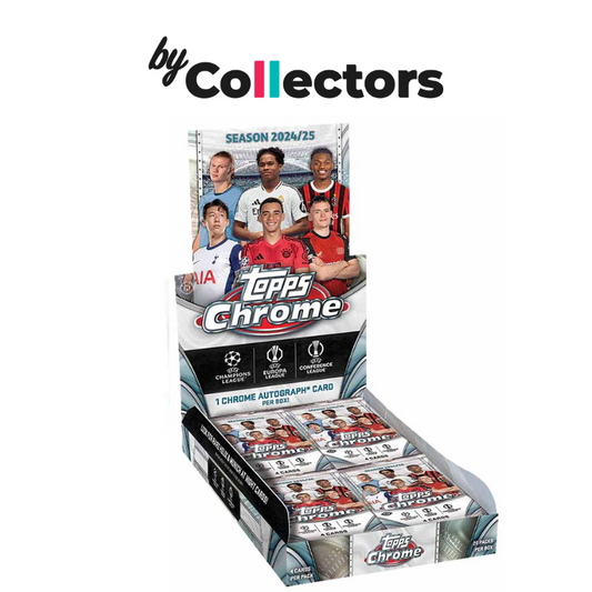 2024-25-TOPPS-CHROME-UEFA-CLUB-COMPETITIONS-SOCCER-CARDS by Collectors