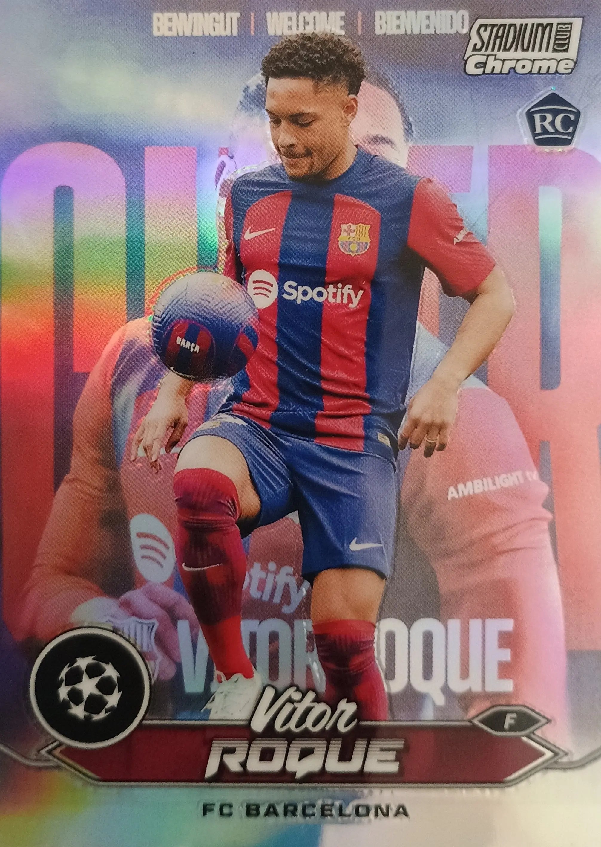 Vitor Roque - Refractor RC by Collectors